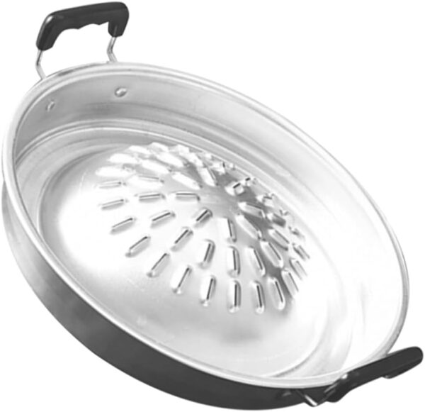 Korean Bbq Grill Pan Multi-function Grilling Tray for Outdoor Camping and Indoor Cooking Reusable Household Charcoal Grill Pan with Smooth Edges for Fish and Meat