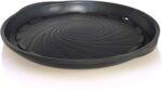 - Korean BBQ Nonstick Grill Pan, KBBQ Grill Pan, PFOA-Free, Dishwasher Oven Safe, Made in Korea (Black)