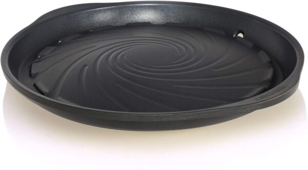 - Korean BBQ Nonstick Grill Pan, KBBQ Grill Pan, PFOA-Free, Dishwasher Oven Safe, Made in Korea (Black)