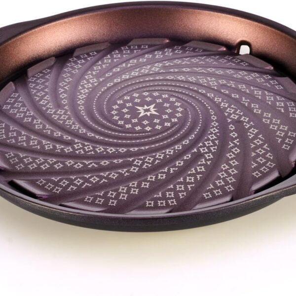 - Korean BBQ Nonstick Grill Pan, KBBQ Grill Pan, PFOA-Free, Dishwasher Oven Safe, Made in Korea
